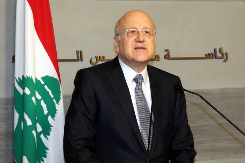 Miqati: We Are Ready to Sit Together to Establish a Long-Term Solution for the War in Southern Lebanon