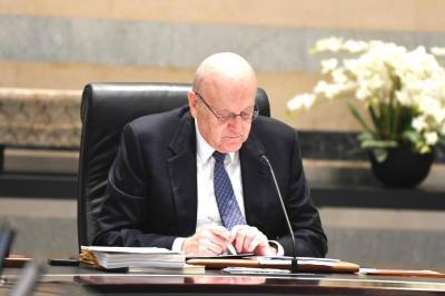 Mikati During the Session: "The Minister of Defense is Finished with Me"
