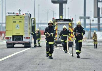 Fire Breaks Out in 12 Shops in Egypt