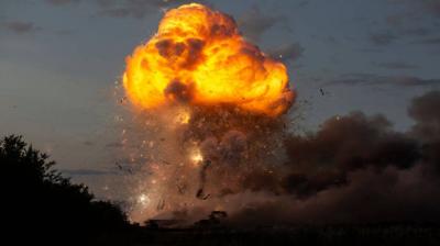 # Bulgaria: Large Explosion at Chemical Factory (Video)