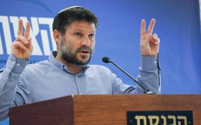 Smotrich: Letting Two Million People in Gaza Starve Is Justified and Ethical