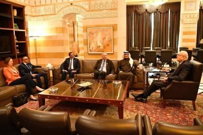 "The Quintet" Meets Mikati and the Egyptian Ambassador: Regional Challenges Necessitate the Election of a President in Lebanon
