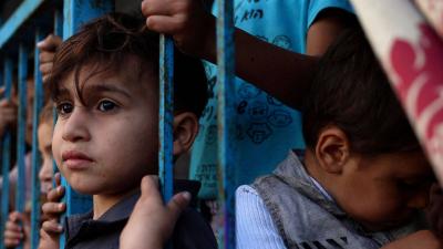 Children of Gaza Await Ceasefire for Polio Vaccination