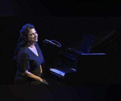 Heba Kawas at the "Cultural Summit" in Abu Dhabi