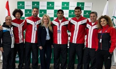 Draw for the Lebanon vs. Japan Davis Cup Match in Cairo
