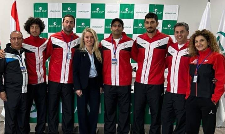Draw for the Lebanon vs. Japan Davis Cup Match in Cairo