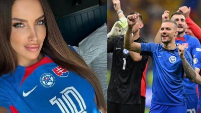 What is "Miss Slovakia" Doing with the Slovak National Team at the European Championship?