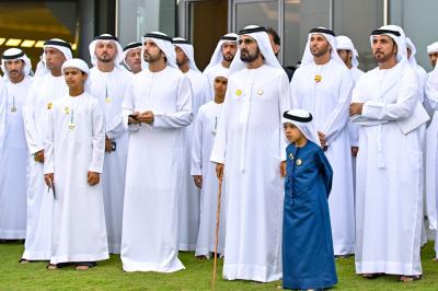Mohammed bin Rashid Attends the "Dubai World Cup" Evening