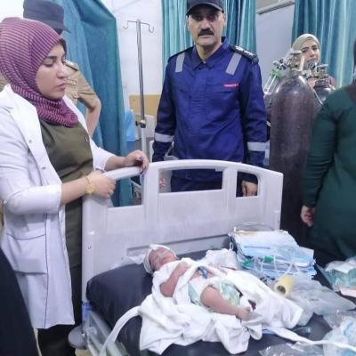 Diyala: 16 Children Rescued Following Fire at Maternity Hospital