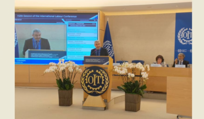 Beyram at the "International Labor Conference": No to Encouraging Displaced People to Stay in Lebanon