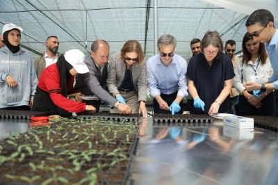 U.S. Ambassador Visits Partnership Projects in Zgharta, Northern Lebanon