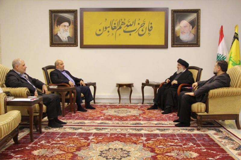 Nasrallah Meets with a Leading Delegation from Hamas