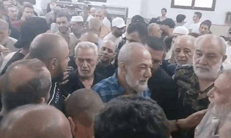 Public Appearance of Munir Al-Maqdah After the Assassination of His Brother in Sidon