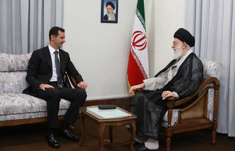 Iranian Leader Mentions and Syrian President Affirms Commitment