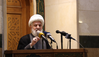 Na'im Qassem: No Extensive War Against Lebanon in the Foreseeable Future