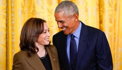 Obama and His Wife Support Harris's Presidential Candidacy