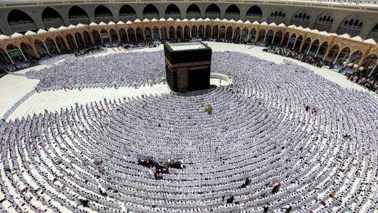 Start of Pilgrimage Rituals in Mecca