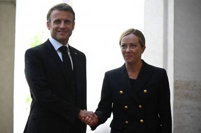 Abortion Issue Sparks "Clash" Between Macron and Meloni