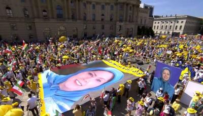 Title: "Show of Strength" by Iranian Opposition in Berlin and Paris Alongside Presidential Elections