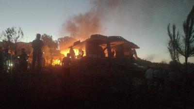 Casualties and Injuries in Al-Jumayjmah Airstrike (Image)