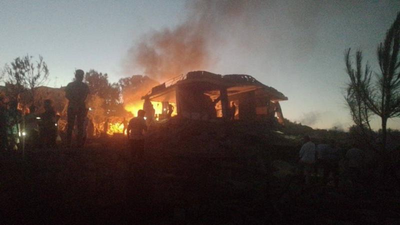 Casualties and Injuries in Al-Jumayjmah Airstrike (Image)