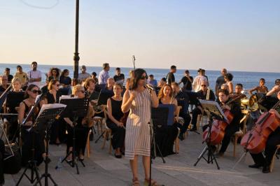 The Philharmonic Orchestra Plays "Sundown Symphony" on Beirut's Corniche