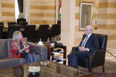 Miqati: Israeli Threats Will Not Deter Lebanese from Upholding Their Rights