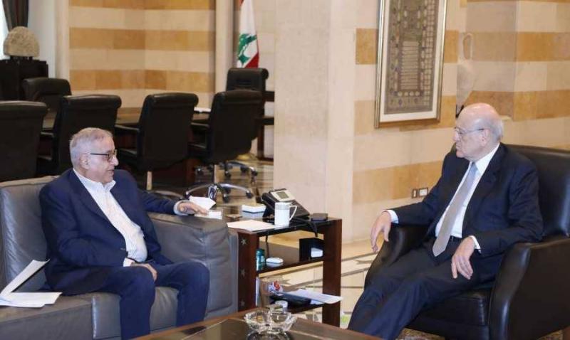 Miqati Discusses UNIFIL Extension with Bou Habib... and a Message to the Ambassadors