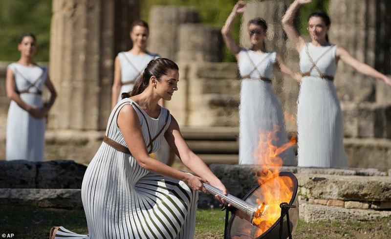 Surprise at the Paris Olympics Torch