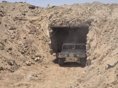 Israel Discovers Tunnels at Gaza's Salah al-Din Axis