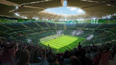 Unveiling the Designs of the "King Salman Stadium" and Its Sports Facilities