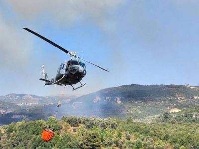 Extinguishing Fire in Qbaiyat - Akkar