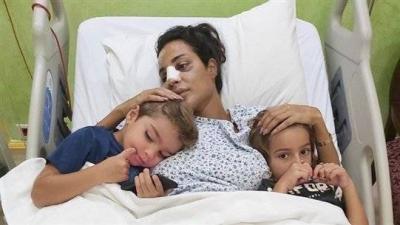 نادين نجيم: ”الله حمالي ولادي وكتبلي عمر جديد“