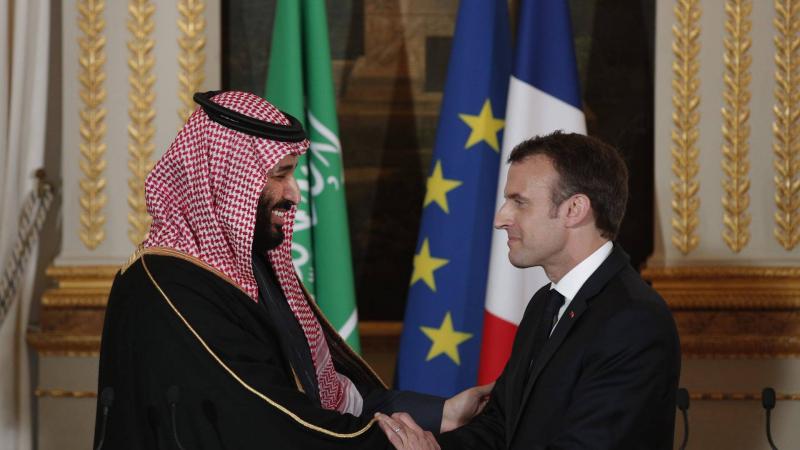 محمد بن سلمان وماكرون يبحثان جهود خفض التصعيد بالمنطقة