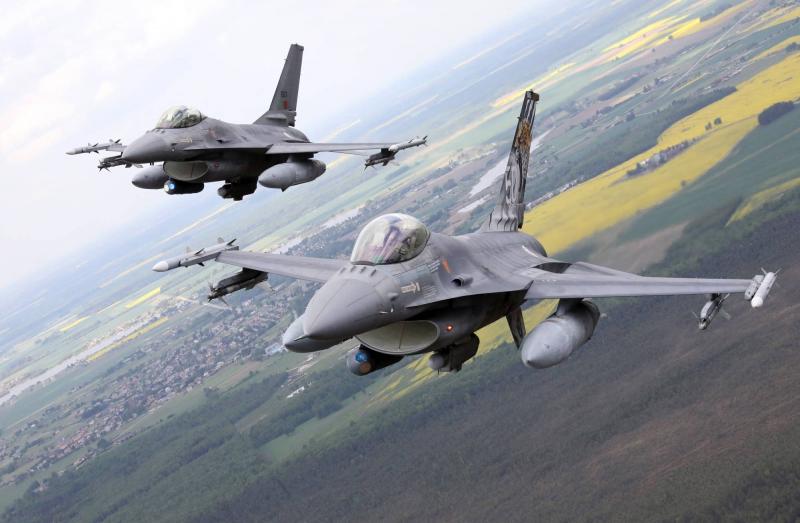 The Relationship Between Russian Kursk and Ukrainian F16s