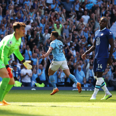 In the First Match... Manchester City Defeats Chelsea 2-0
