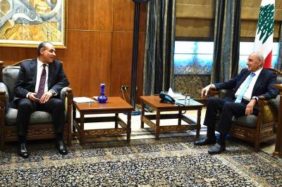 Meeting Between Abd El-Aty, Berri, and Mikati: Lebanon's Stability is Primarily Egypt's Interest