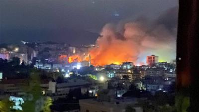غارات إسرائيلية عنيفة من جنوب لبنان الى بقاعه