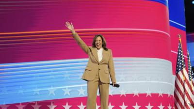 Biden and Harris Attack Trump at Democratic Party Conference