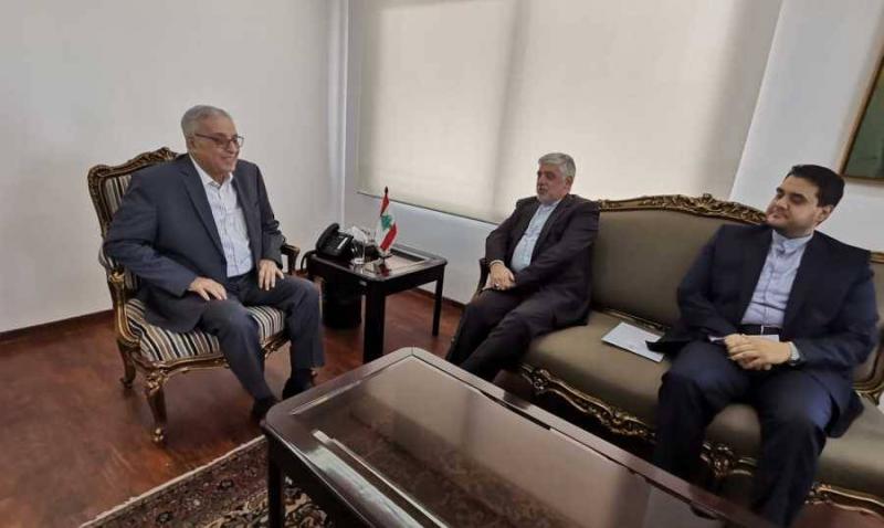 بوحبيب يبحث المستجدات مع مسؤول إيراني