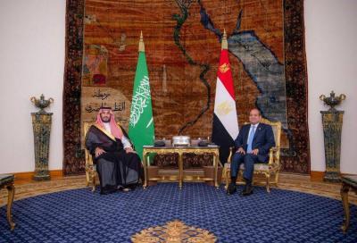 السيسي وبن سلمان: إقامة الدولة الفلسطينية هي السبيل الوحيد لتحقيق التهدئة