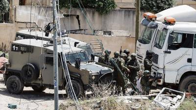 إسرائيل تعتقل 30 فلسطينياً خلال 48 ساعة بالضفة
