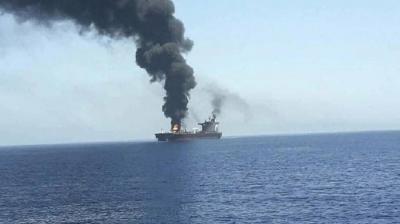 الحوثيون: استهدفنا سفينة في بحر العرب بطائرات مسيرة