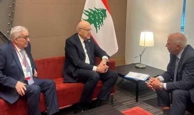 لقاء بين ميقاتي وبوريل في باريس