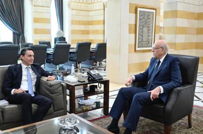ميقاتي يلتقي هوكشتاين وأبو الغيط: إستعدادنا ايجابي للتفاعل مع الورقة الأميركية
