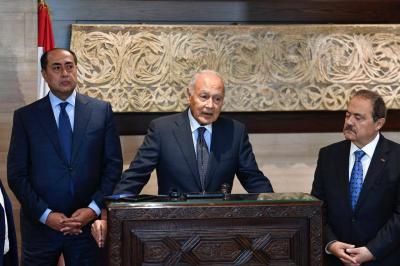 أبو الغيط من عين التينة: لإنسحاب اسرائيل من أي أرض لبنانية