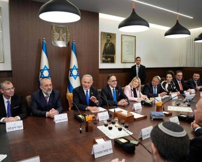الحكومة الإسرائيلية تغير مكان اجتماعها لأسباب أمنية