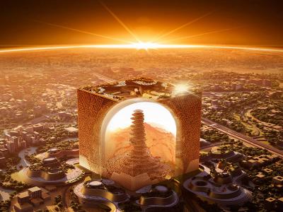 بالصور- السعودية... بدء بناء أكبر ناطحة سحاب في العالم!