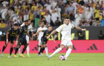 فيديو ركلة جزاء رونالدو الضائعة.. النصر يودع كأس الملك