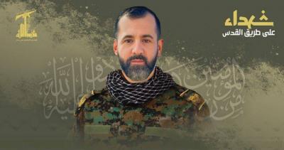 شاهدوا نعش ممرض نصرالله.. محمد خليل خريس (صورة)